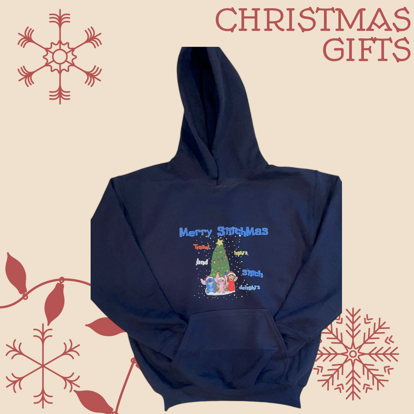 Kids -Merry Stitchmas Hoodie